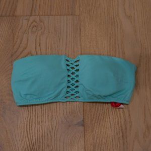 Victoria's Secret Bandeau Bikini Top SeaFoam Green